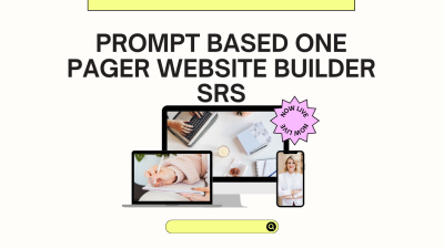 Prompt-based-one-pager-website-builder-SRS