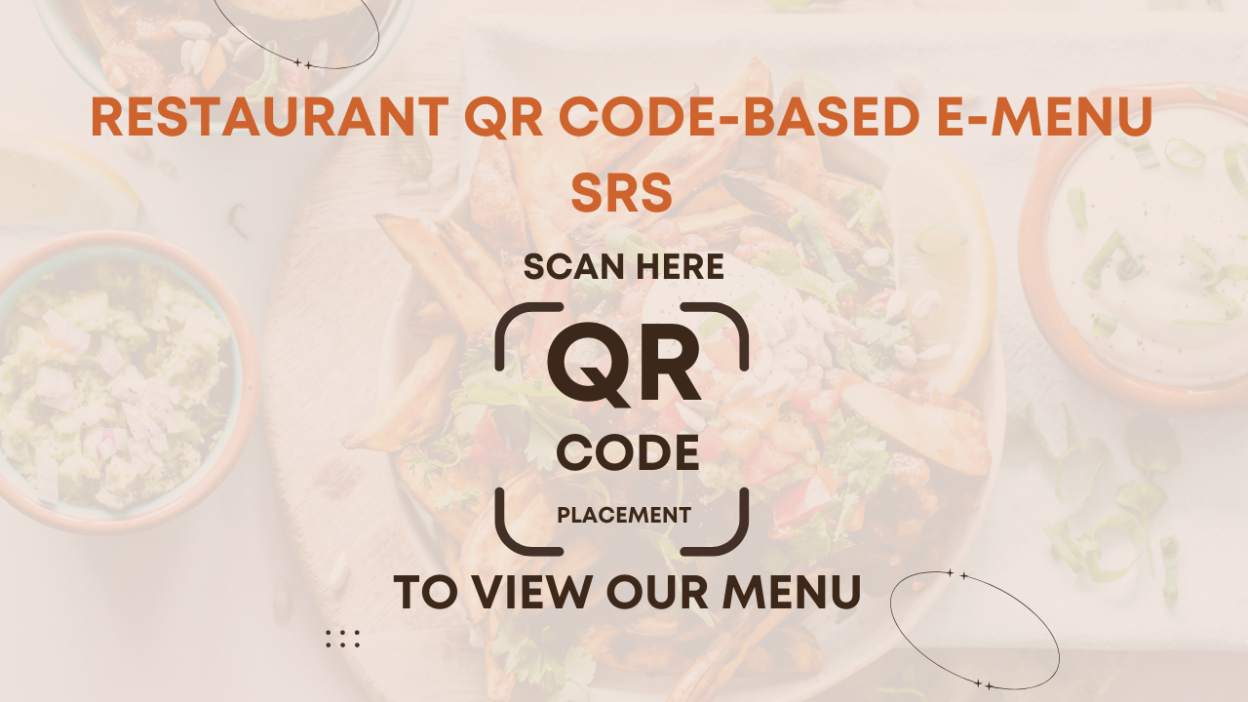 Restaurant-QR-Code-based-E-Menu-SRS